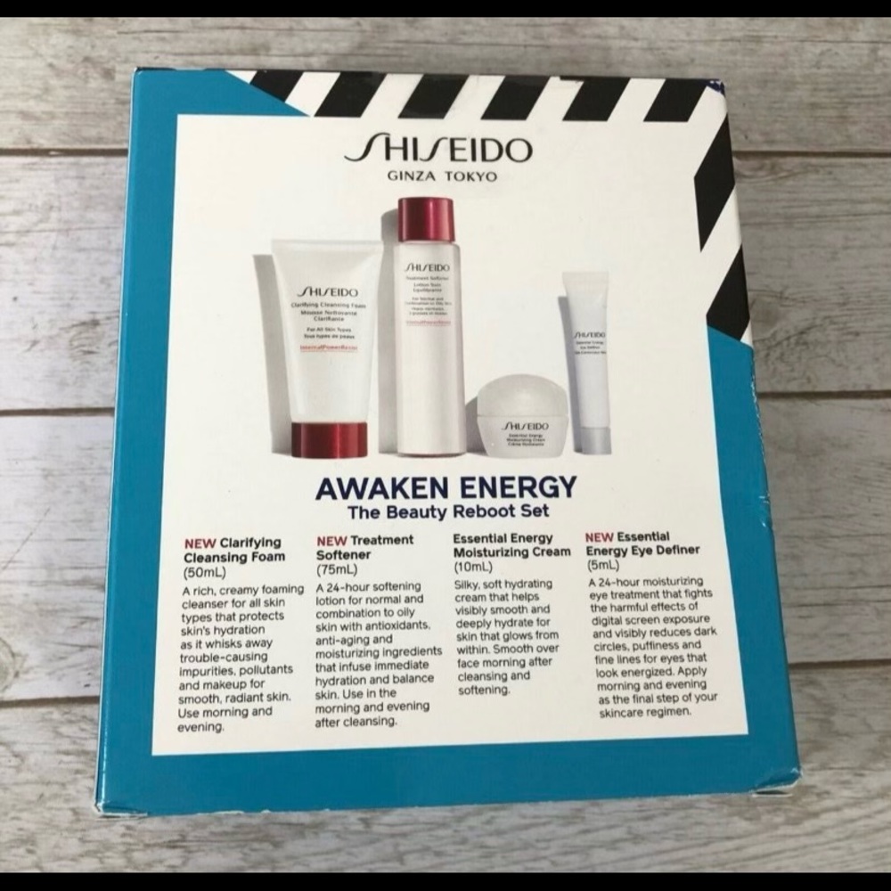 Tittle: Shiseido Awaken Energy The Beauty Reboot Set